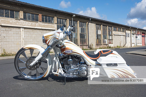 Custom-Motorrad  Harley Davidson BAGGER  Showbike  Tourer  Deutschland