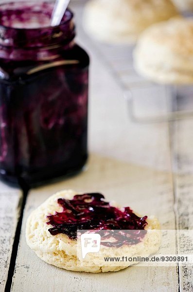Keks Buttermilch Marmelade