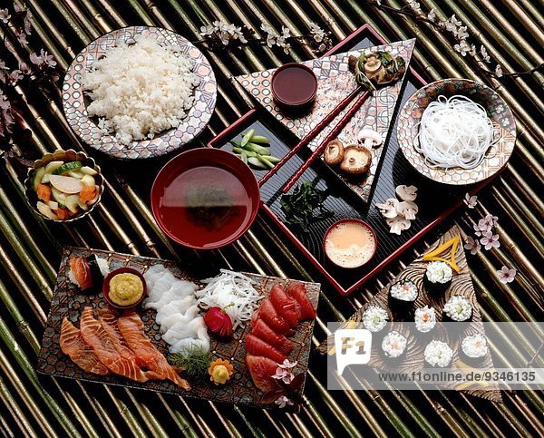 Ajapanese Buffet of Sushi