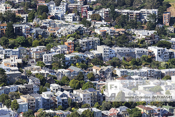 USA  Kalifornien  San Francisco  Wohngebiet