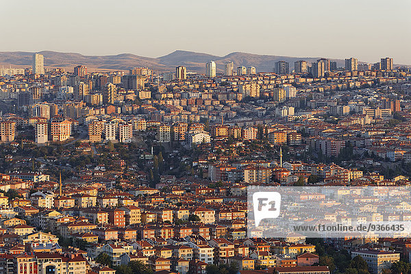 Türkei  Ankara  Blick auf die Stadt
