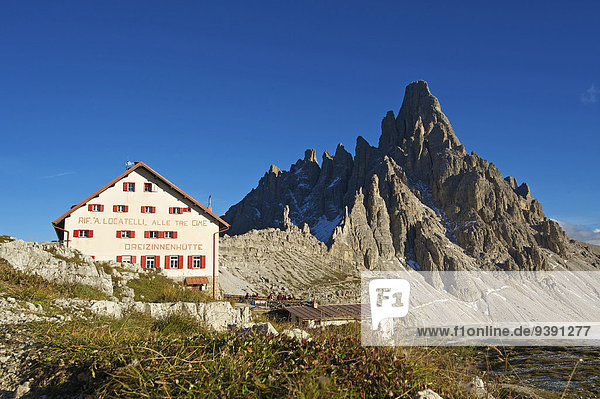 Außenaufnahme Landschaftlich schön landschaftlich reizvoll Hütte Trentino Südtirol Europa Berg Tag Landschaft niemand Natur Dolomiten Italien