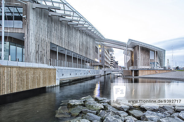 Oslo Hauptstadt Hafen Europa Museum Norwegen Aker Brygge Skandinavien