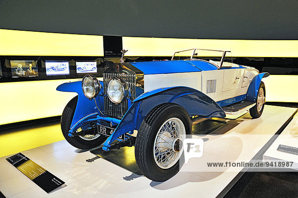 Rolls-Royce Phantom 1 von 1926  BMW-Museum  München  Oberbayern  Bayern  Deutschland