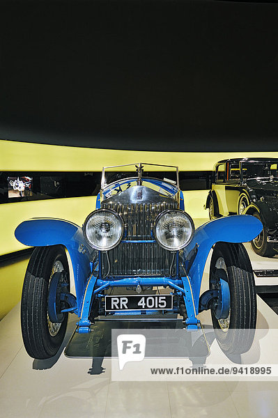 Rolls-Royce Phantom 1 von 1926  BMW-Museum  München  Oberbayern  Bayern  Deutschland