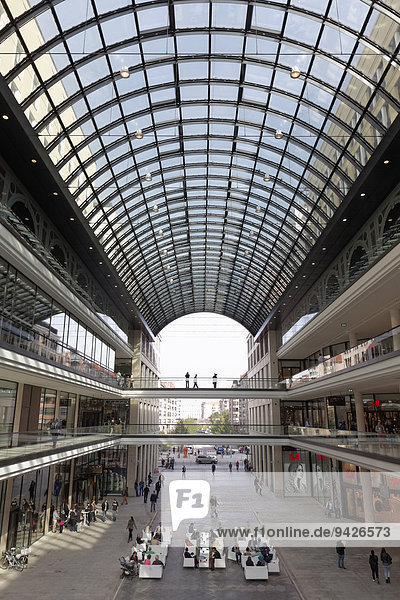 Atrium  LP12 Mall of Berlin Einkaufszentrum  Leipziger Platz  Berlin  Deutschland