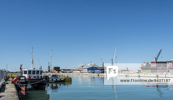 Frachthafen von Livorno,  Toskana,  Italien
