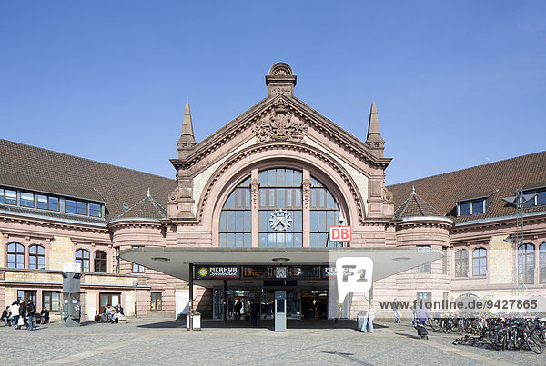 Central Station  station building  Osnabrück  Lower Saxony  Germany