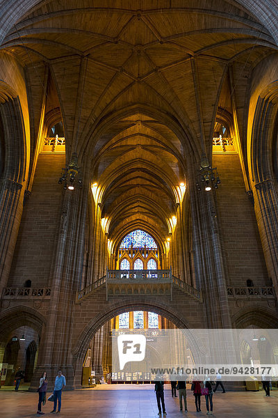 Liverpool Cathedral in Liverpool  Merseyside  United Kingdom