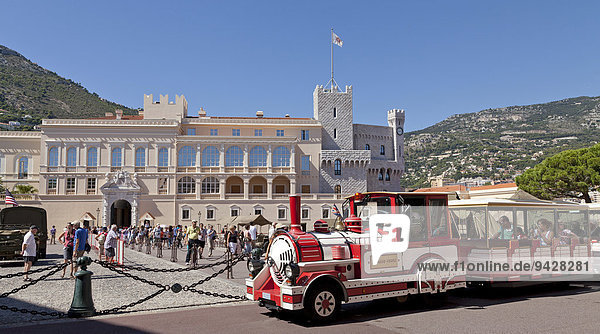 Touristenbahn  Fürstenpalast  Monaco