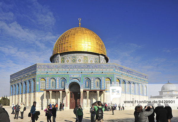 Der Felsendom Eines Der Hauptheiligtumer Des Islam Tempelberg Altstadt Jerusalem Israel Der Felsendom Eines Der Hauptheiligtumer Des Islam Tempelberg Altstadt Jerusalem Israel