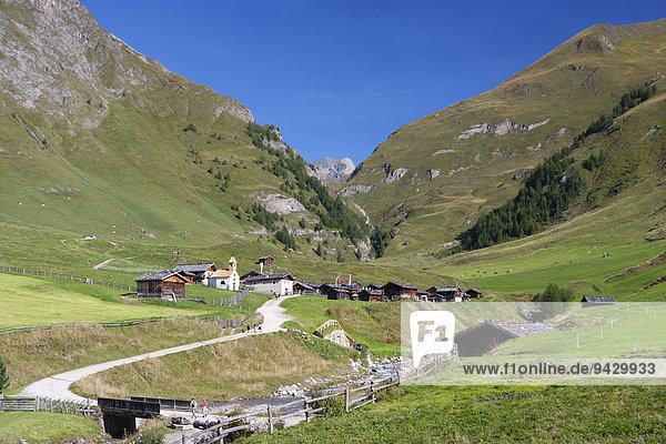 Fane Alm  Almendorf  Valsertal  Vals  Südtirol  Italien