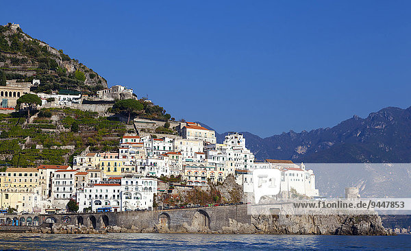 Ortsansicht  Amalfi  Provinz Salerno  Kampanien  Italien  Europa