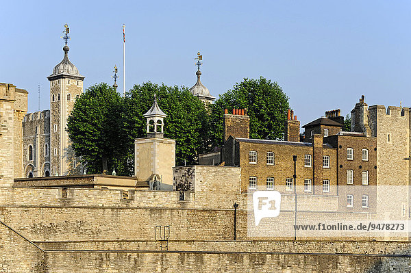 Tower of London  UNESCO-Weltkulturerbe  London  England  Großbritannien  Europa