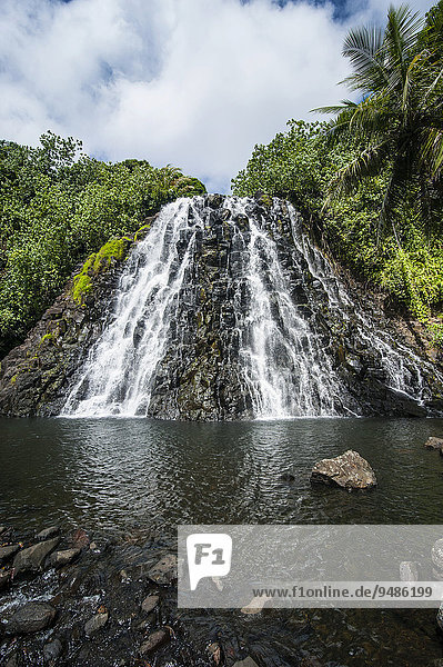Wasserfall Kepirohi  Pohnpei  Mikronesien  Ozeanien
