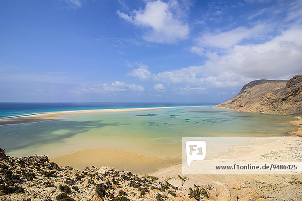 Detwah lagoon  near Qalansia  Socotra  Yemen  Asia