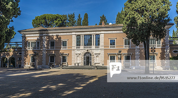 Villa Torlonia,  einst Wohnsitz von Mussolini,  heute Museum und öffentlicher Park,  Quartiere V Nomentano,  Rom,  Lazio,  Italien,  Europa