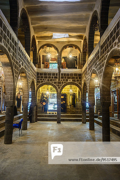 'Alte Karawanserei in der Altstadt von Sana'a  UNESCO Weltkulturerbe  Sana'a  Jemen  Asien'