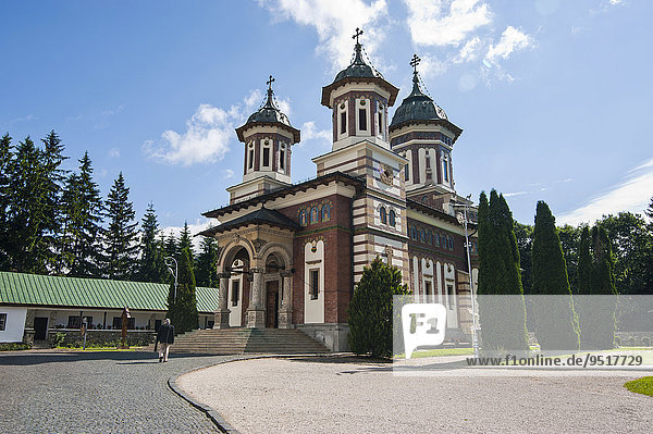 Große Kirche im Kloster Sinaia,  Sinaia,  Rumänien,  Europa