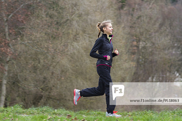 Woman jogging  Germany  Europe