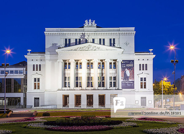 Lettische Nationaloper Latvijas Nacionala Opera Riga Lettland Europa