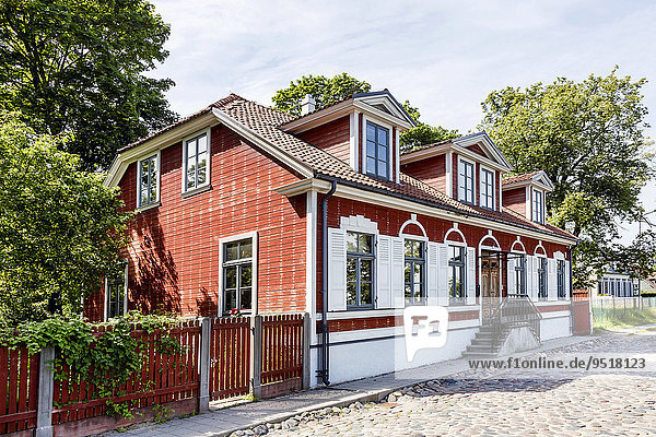 Holzhaus  Kipsala  Riga  Lettland  Europa