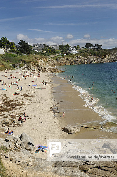 'Locmaria-Plouzane (Brittany): ''Plage de Tregana'' beach'