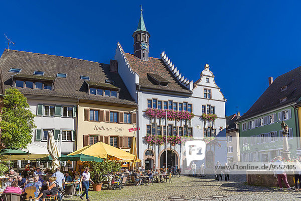Germany  Baden-Wuerttemberg  Staufen im Breisgau  townscape