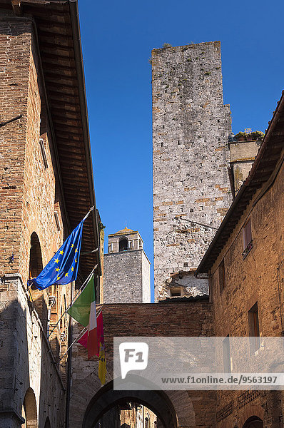 Italien San Gimignano Toskana Provinz Siena
