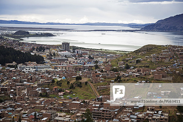 See Draufsicht Puno Peru