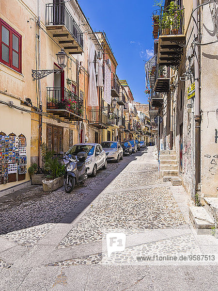 Italien  Sizilien  Provinz Palermo  Monreale  Altstadt  Gasse
