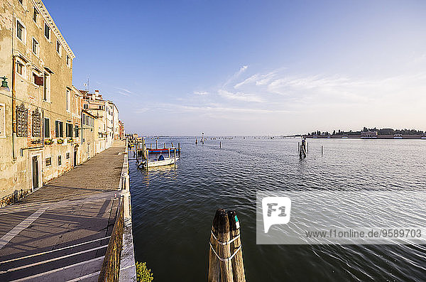 Italien  Venetien  Venedig  Cannaregio  Uferpromenade