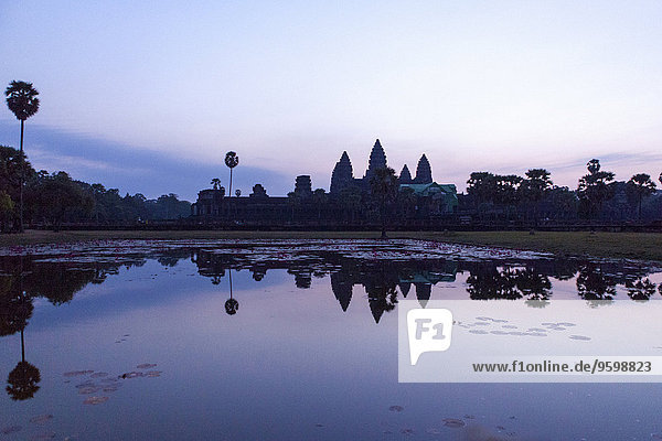 Angkor Wat bei Sonnenaufgang  Siem Reap  Kambodscha
