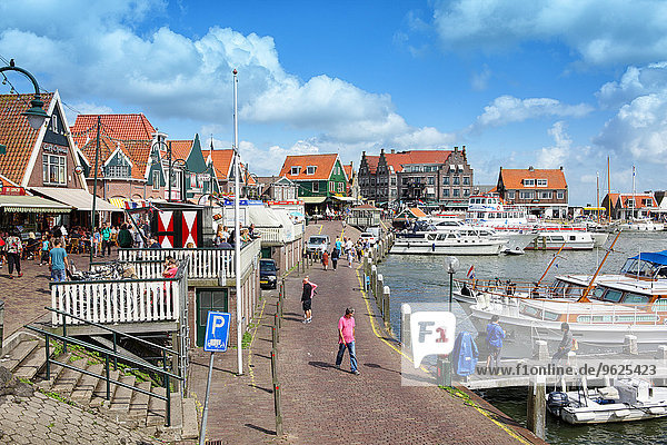 Netherlands  Volendam  Ijsselmeer  harbor