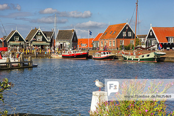 Netherlands  Marken  Ijsselmeer  harbor