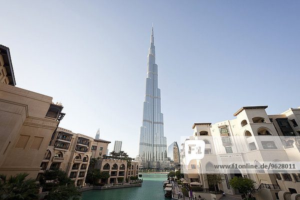 VAE  Dubai  Blick auf den Burj Khalifa