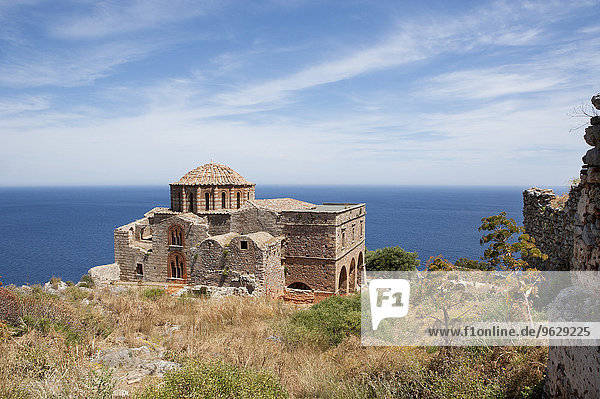 Griechenland,  Monemvasia,  Byzantinische Kirche Hagia Sophia