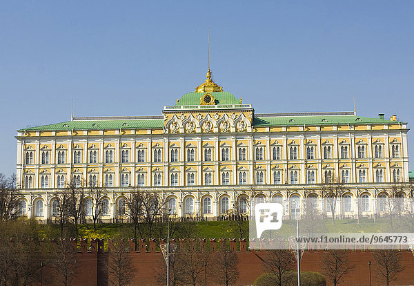 Kreml-Palast in Moskauer Kreml  Moskau  Russland  Europa