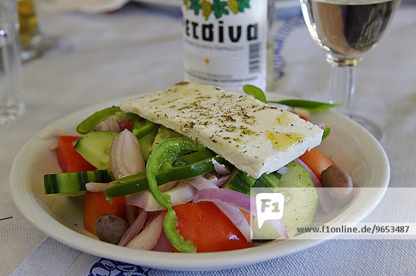 Griechischer Salat  Griechenland  Europa
