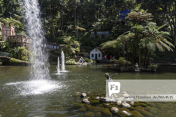 Botanischer Garten  Funchal  Madeira  Portugal  Europa