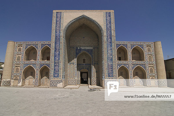 Eingangstor zu Moschee  Buchara  Usbekistan  Zentralasien  Asien
