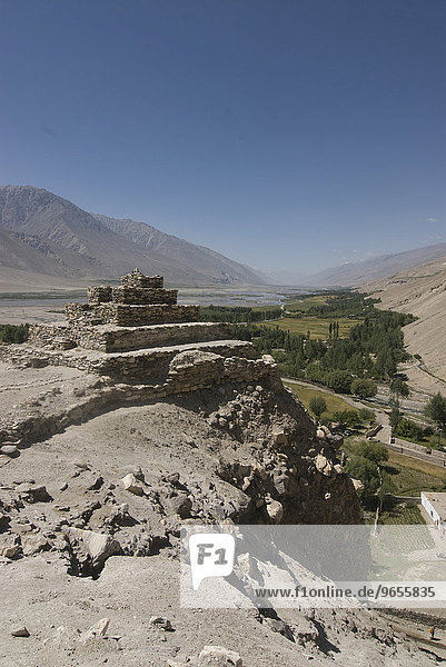 Buddhistische  heilige Pilgerstätte  Vrang  Wakhan Korridor  Tadschikistan  Zentralasien  Asien