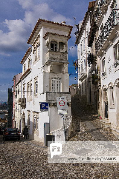 Historic district of Coimbra  Portugal  Europe