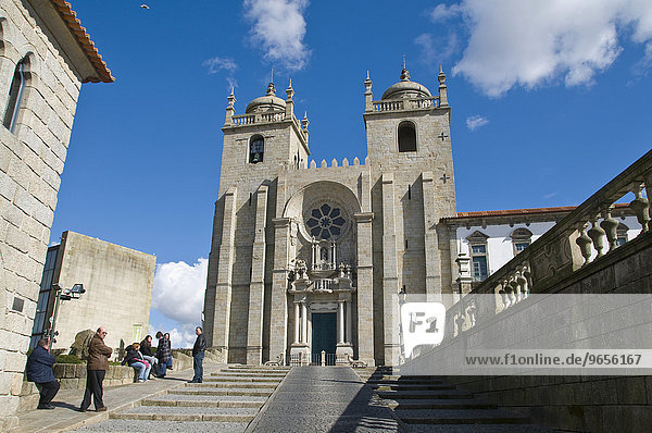 Porto Cathedral  Sé do Porto  in Porto  Portugal  Europe