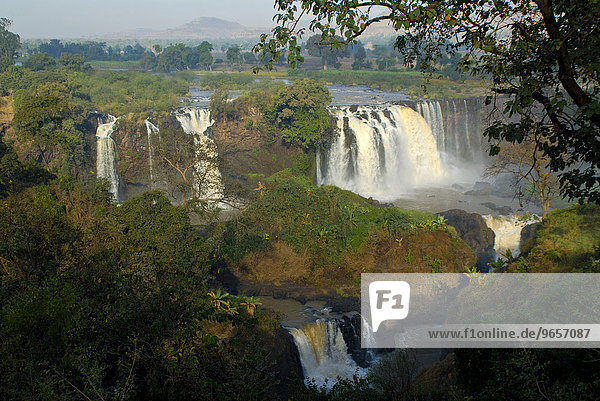Wasserfälle des Blauen Nils  Äthiopien  Afrika