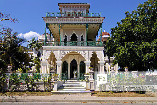 Historic Palacio de Valle  Cienfuegos  Cuba  Caribbean  North America