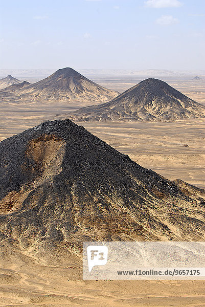 Schwarze Wüste  Ägypten  Afrika