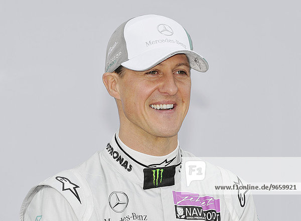 Michael Schumacher GER Mercedes GP bei Formel 1 Testfahrten auf dem Circuit Ricardo Tormo bei Valencia Spanien Europa