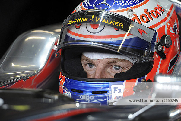 Jenson Button  McLaren  Formel 1  Großer Preis Santander von Deutschland  Nürburgring  Rheinland-Pfalz  Deutschland  Europa