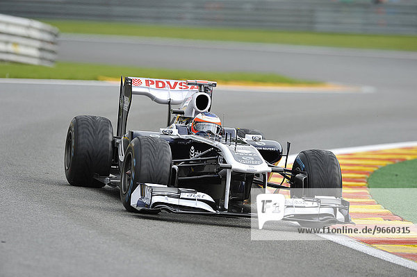 Rubens Barrichello  BRA  Williams  Formel 1  Saison 2011  Großer Preis von Belgien  Spa-Francorchamps  Belgien  Europa